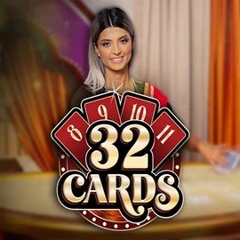 32 Cards by Ezugi, showcased at slotornadocasino-de.com – game logo