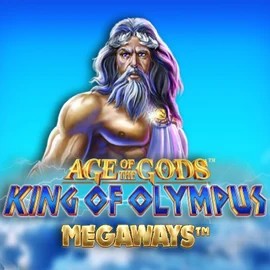 Age Of The Gods: King of Olympus Megaways by Origins, showcased at slotornadocasino-de.com – game logo
