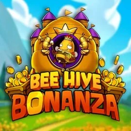Slots logo of Bee Hive Bonanza from NetEnt at Slotornado Casino