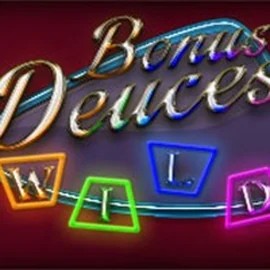 Bonus Deuces Wild (RTG) slot logo by RTG (Reel Time Gaming) at Slotornado Casino