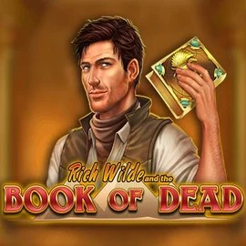 Official Slots logo: Book of Dead by Play'n GO at Slotornado Casino