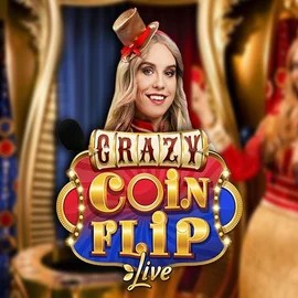 Crazy Coin Flip slot icon by Evolution, available at Slotornado Casino