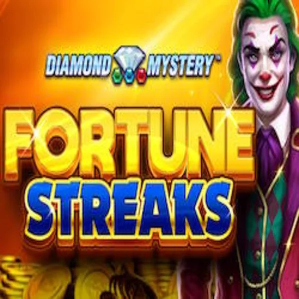 Diamond Mystery Fortune Streaks slot logo by Greentube at Slotornado Casino
