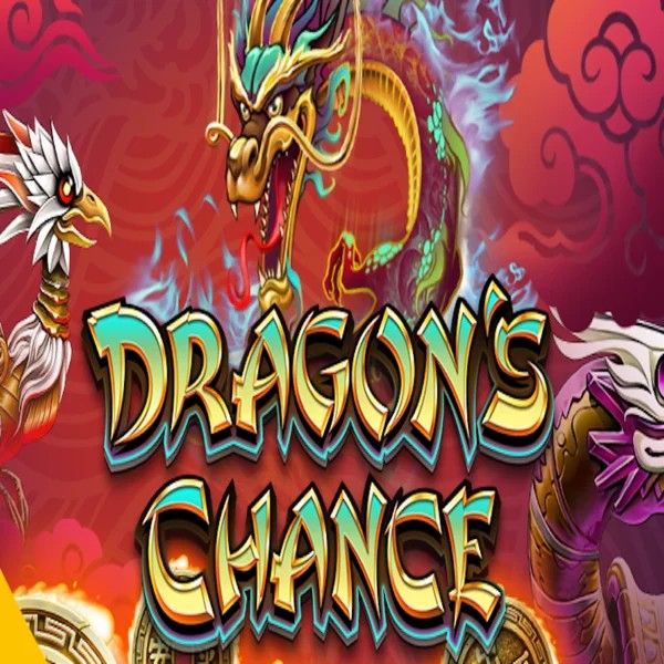 Dragons Chance slot logo by BF Games at Slotornado Casino