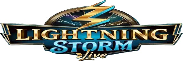 Live Casino logo of Lightning Storm from Evolution at Slotornado Casino