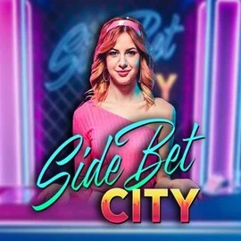 Side Bet City slot visual from Evolution available on slotornadocasino-de.com