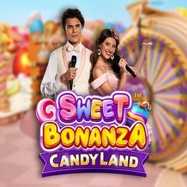 Sweet Bonanza Candy Land Live by Pragmatic Play, showcased at slotornadocasino-de.com – game logo