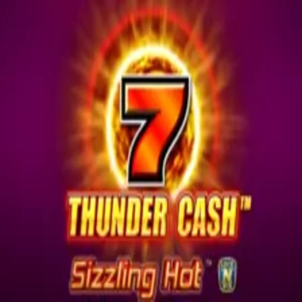 Official Slots logo: Thunder Cash Sizzling Hot by Novomatic at Slotornado Casino
